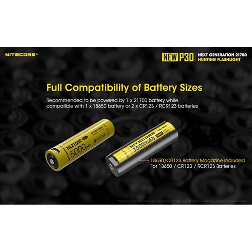 Nitecore New P30 1000 Lumen Flashlight