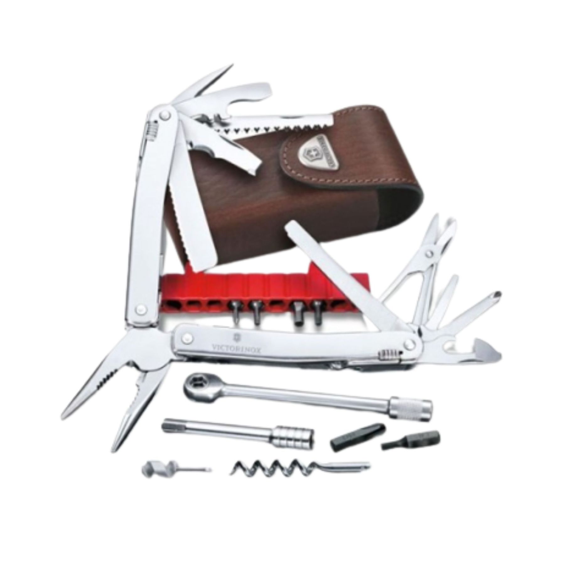 Victorinox Swisstool Spirit Plus w Leather Pouch 3.0239.L