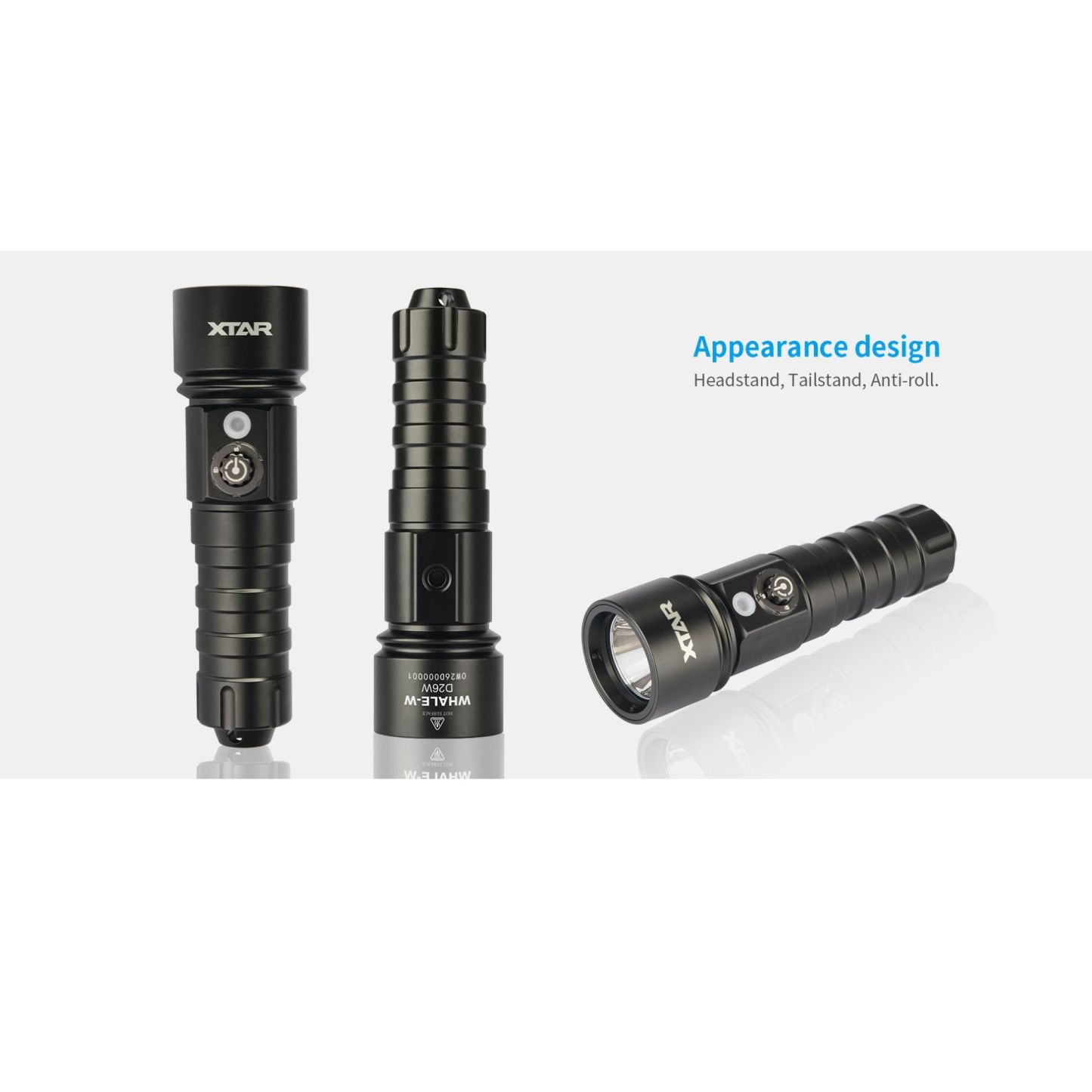 XTAR D26W 1000 Lumen Flashlight