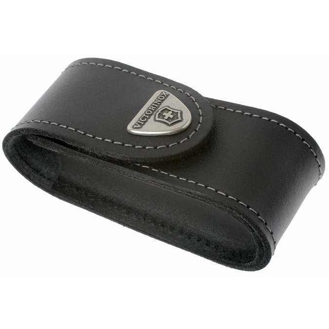 Victorinox Leather Pouch Black 2-4 Layers - 4.0520.3