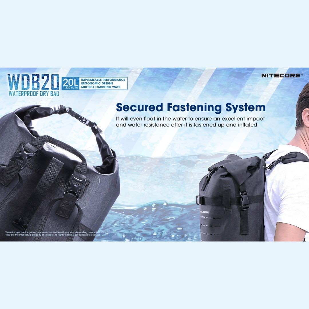 Nitecore WDB20 Waterproof Dry Bag (20L)
