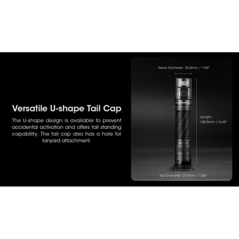 Nitecore MH12 Pro Nitelab UHi 3300 Lumen Flashlight