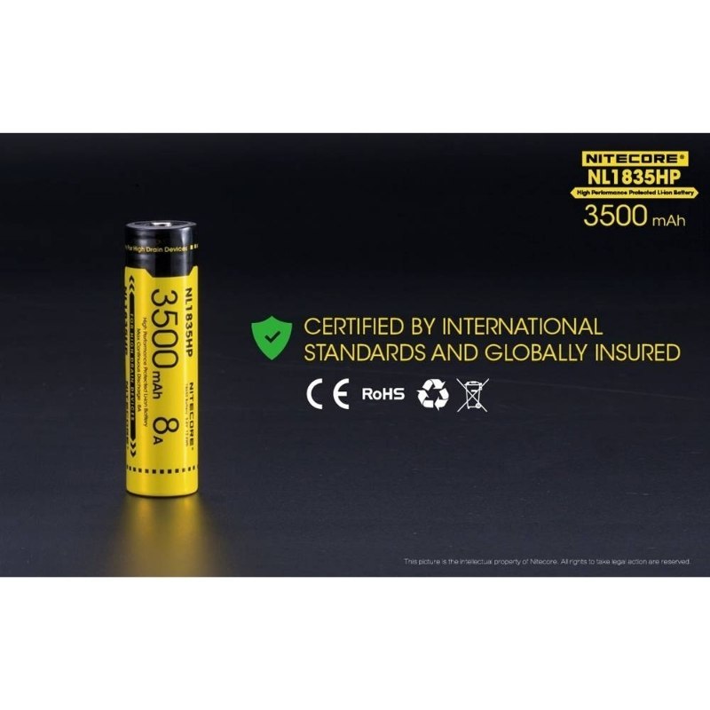 Nitecore NL2150HPI 5000mAh Rechargeable 21700i Battery