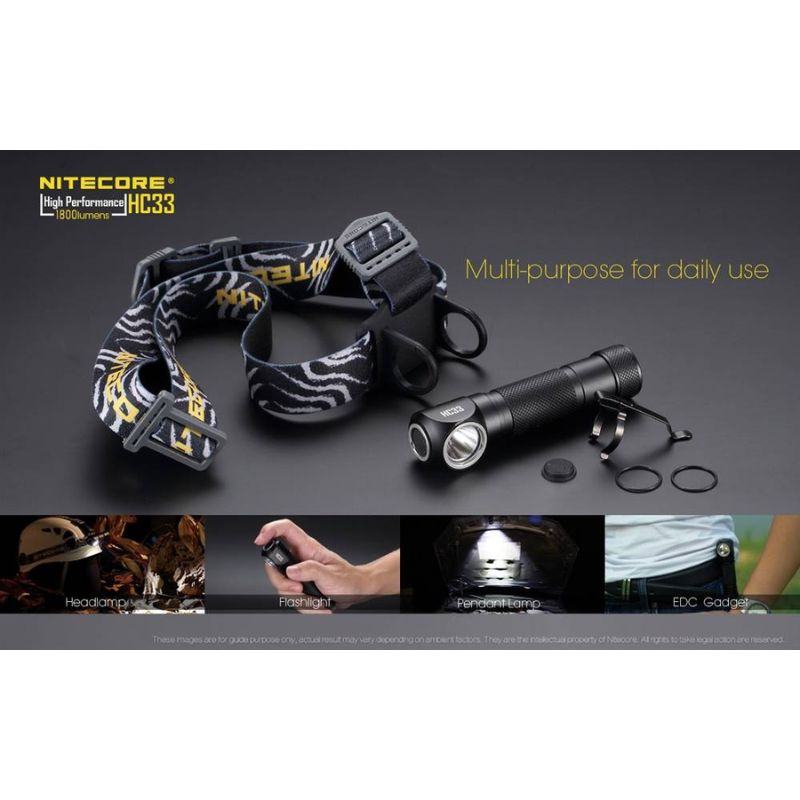 Nitecore HC33 1800 Lumen Headlamp
