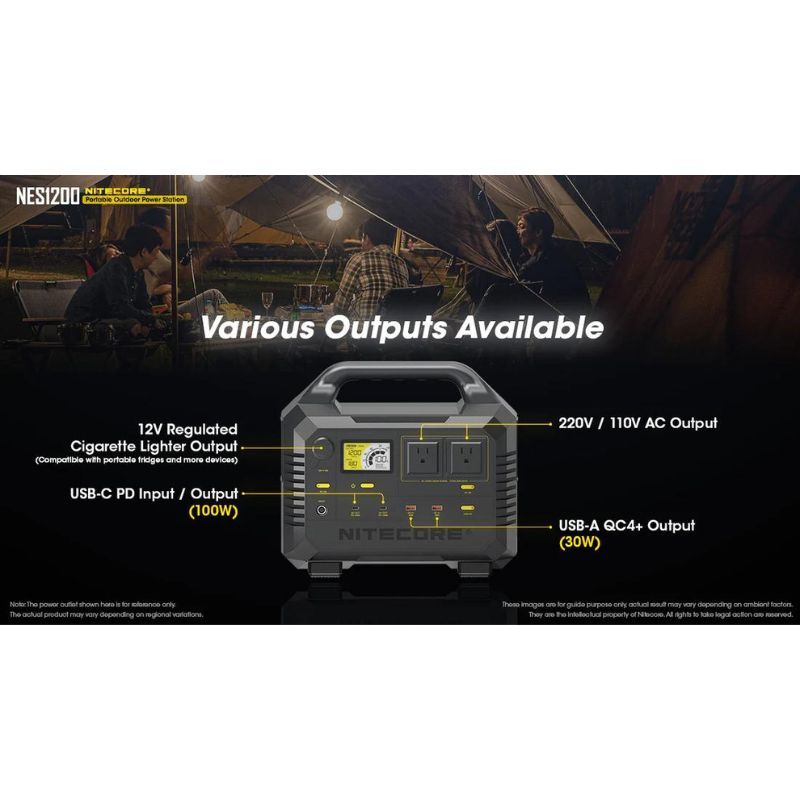 Nitecore NES1200 Portable Outdoor Power Station