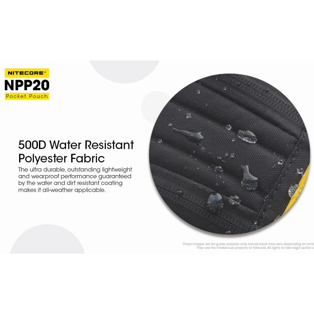 Nitecore NPP20 Pocket Pouch (Black)