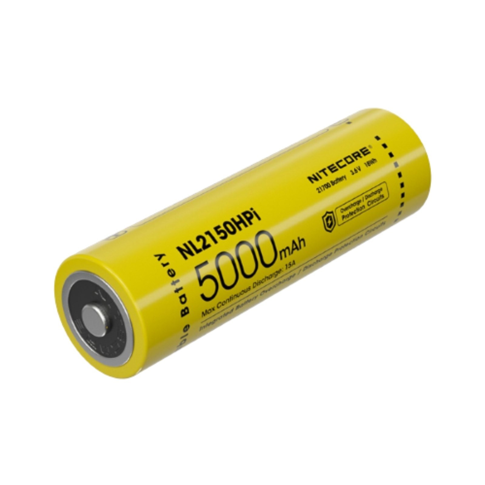 Nitecore NL2150HPI 5000mAh Rechargeable 21700i Battery