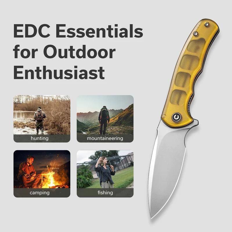 Civivi Mini Praxis Ultem Handle (Yellow)