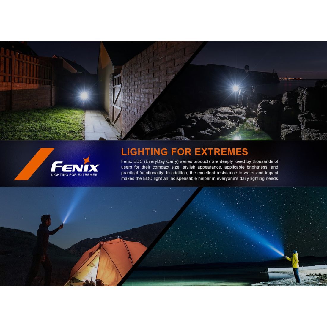 Fenix E35R SST70 Cool White 3100 Lumen Flashlight