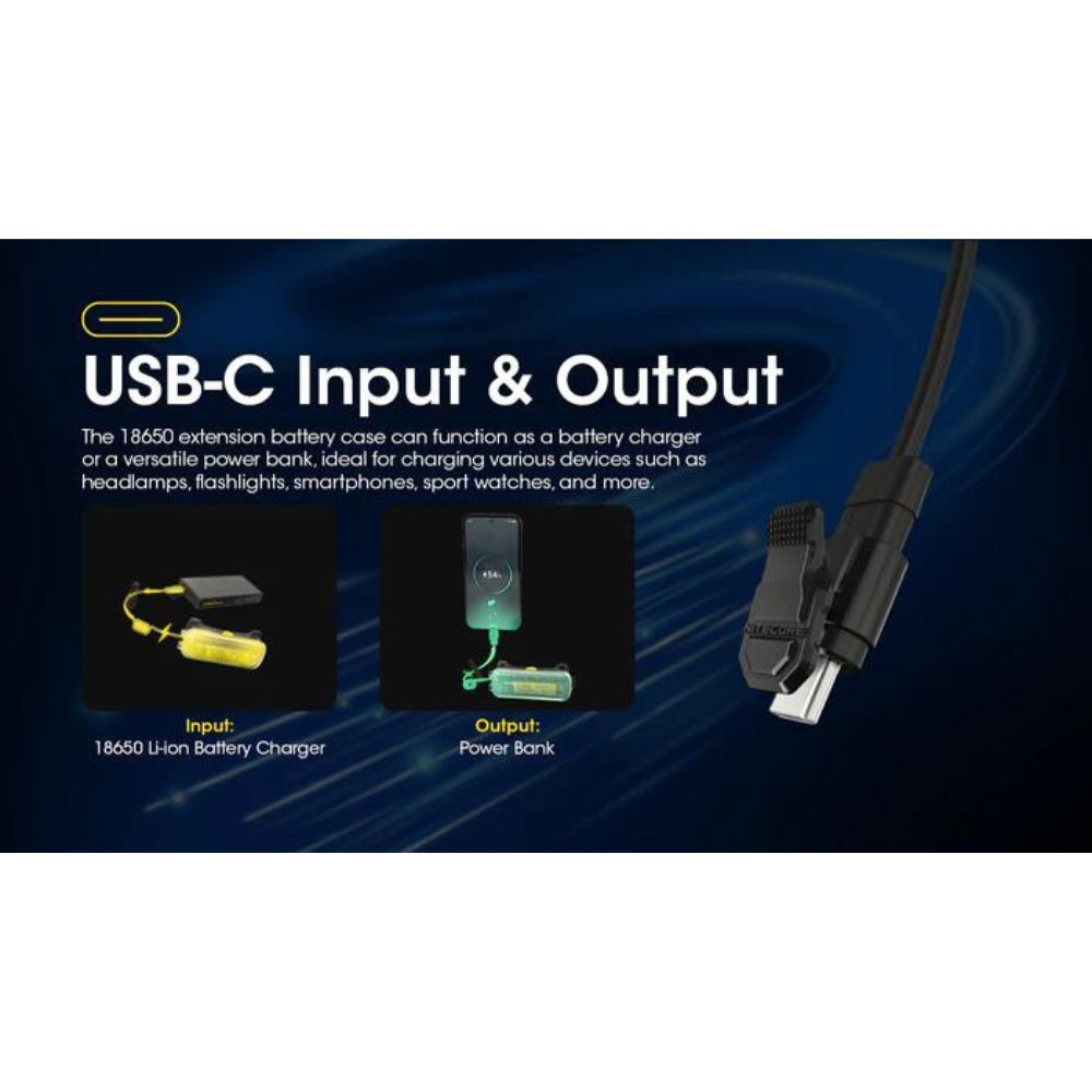 Nitecore Extension Battery Case
