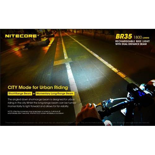 Nitecore BR35 1800 Lumen Bike Light