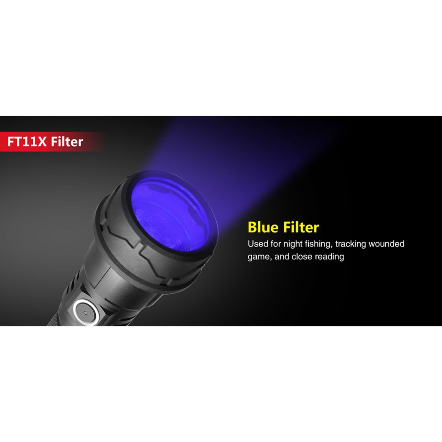 Klarus FT11X Flashlight Filter