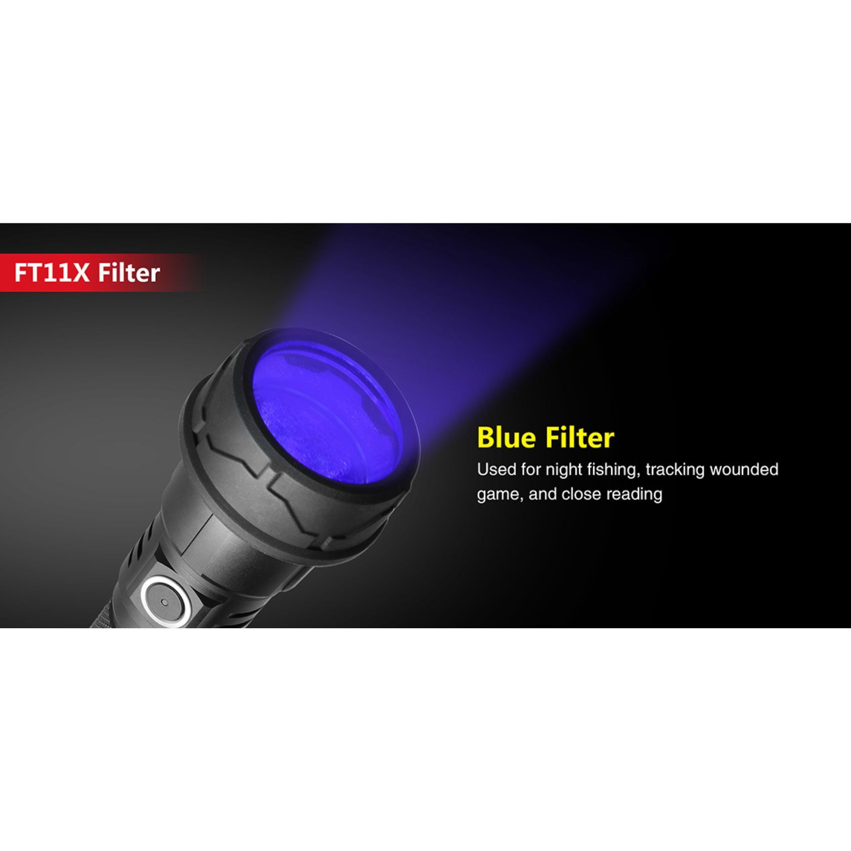 Klarus FT11X Flashlight Filter