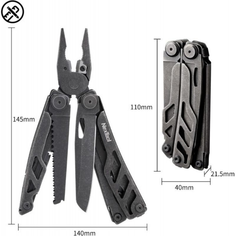 Nextool 16 In 1 Flagship Pro (Dark) Multitool NE20120