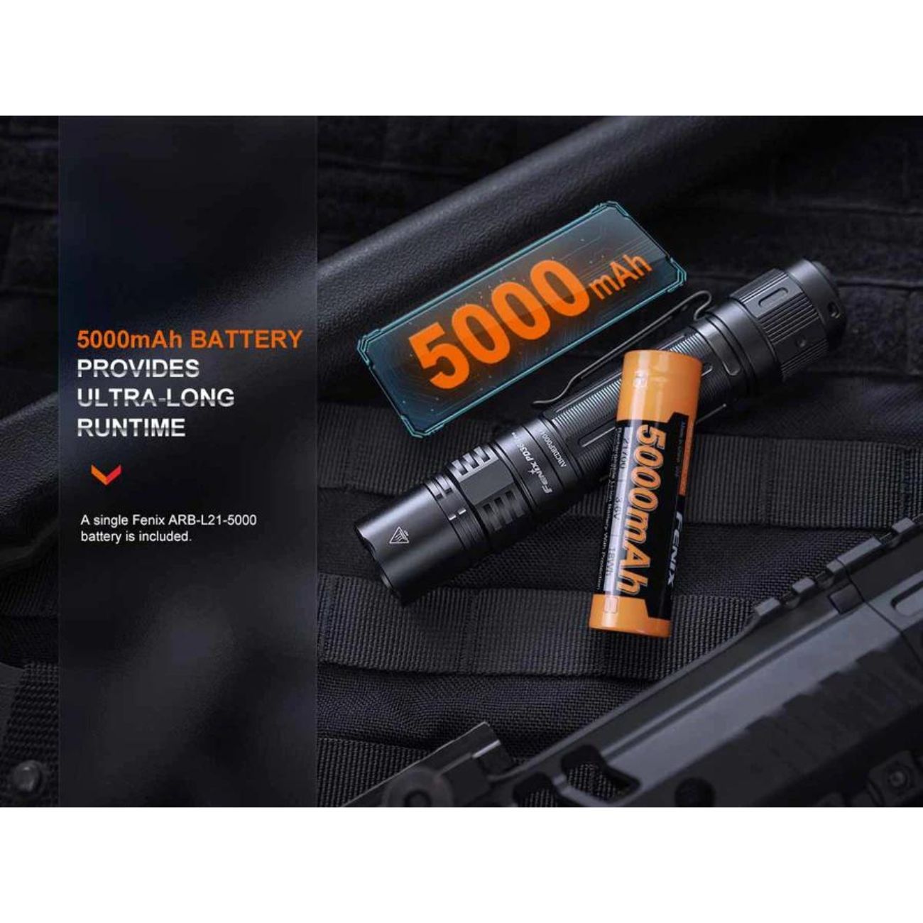 Fenix PD36R Pro Red Camo Luminus SFT-70 2800 Lumen Flashlight