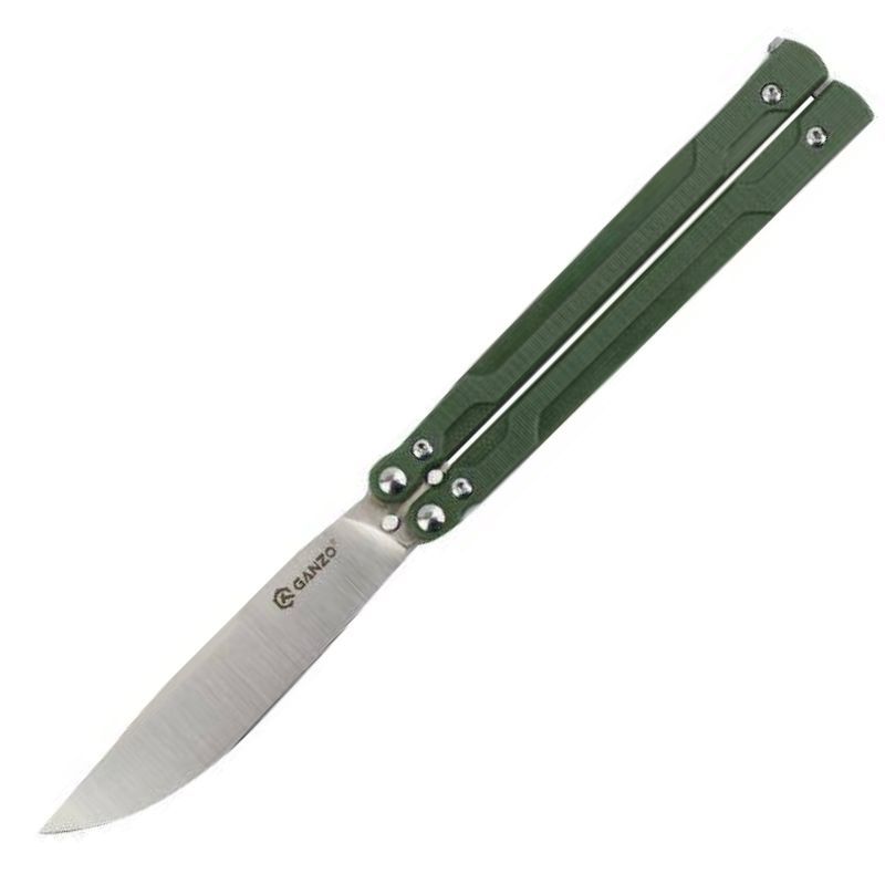 Ganzo G766 440C Butterfly Folding Knife