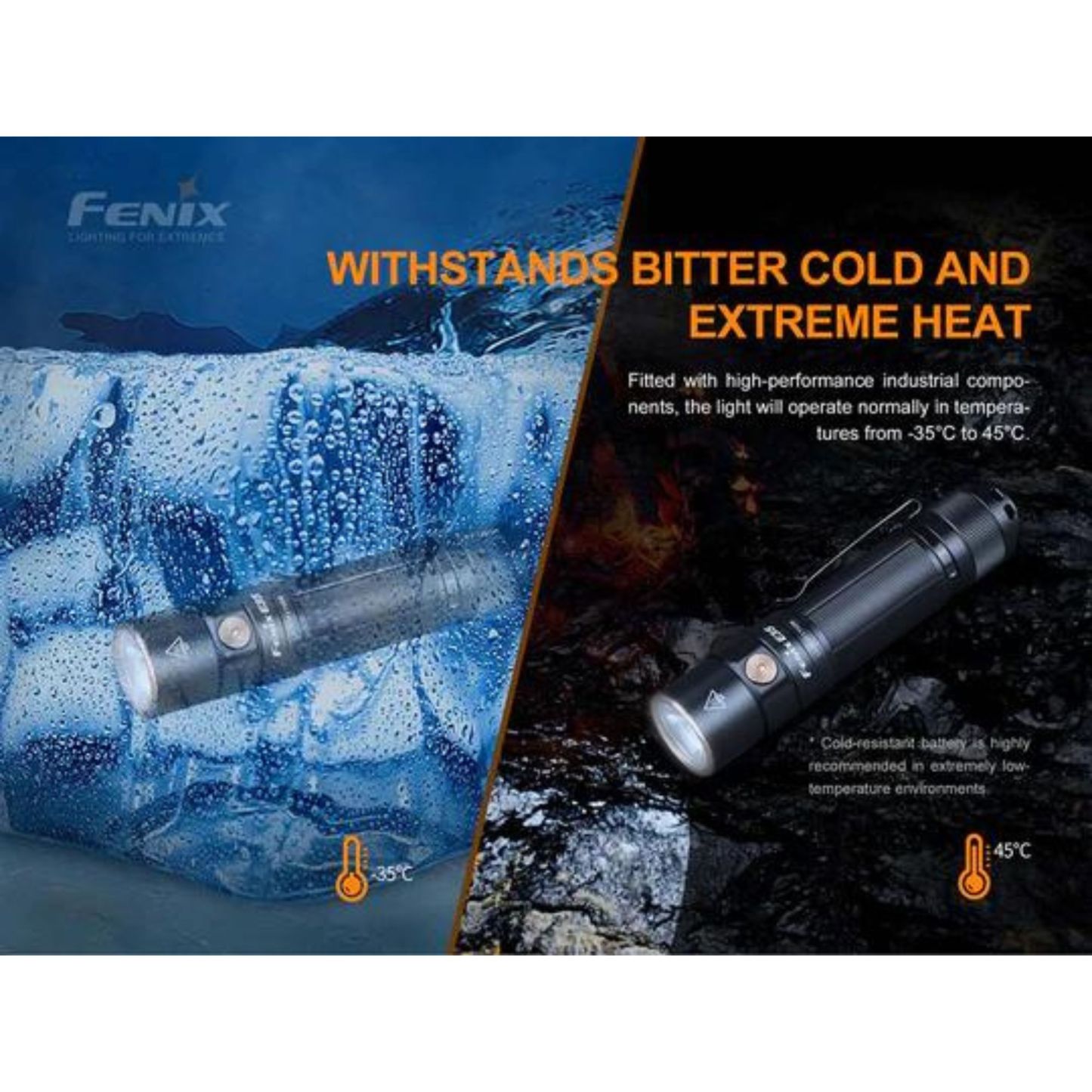 Fenix E35 V3.0 3000 Lumens Flashlight