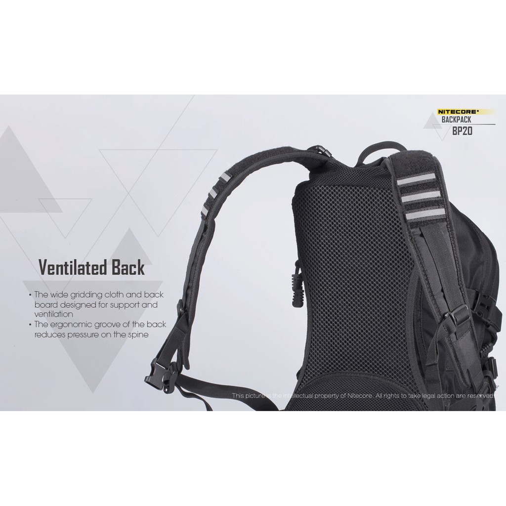 Nitecore BP20 Tactical Multipurpose Backpack