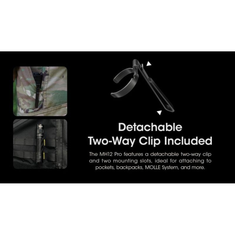 Nitecore MH12 Pro Nitelab UHi 3300 Lumen Flashlight