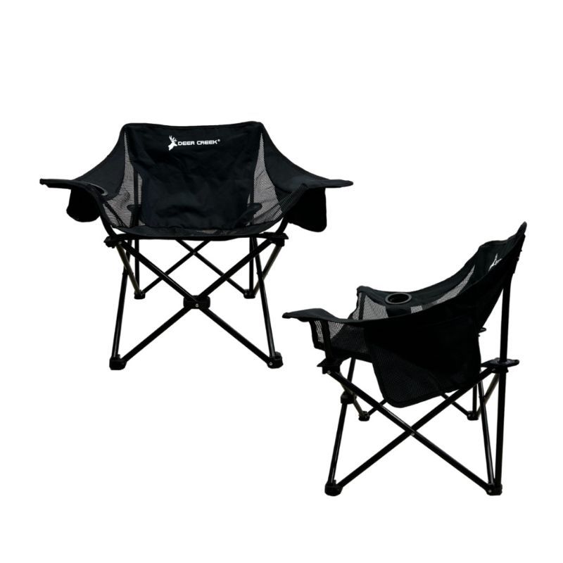 Deer Creek Folding Moon Chair with Arm Rest