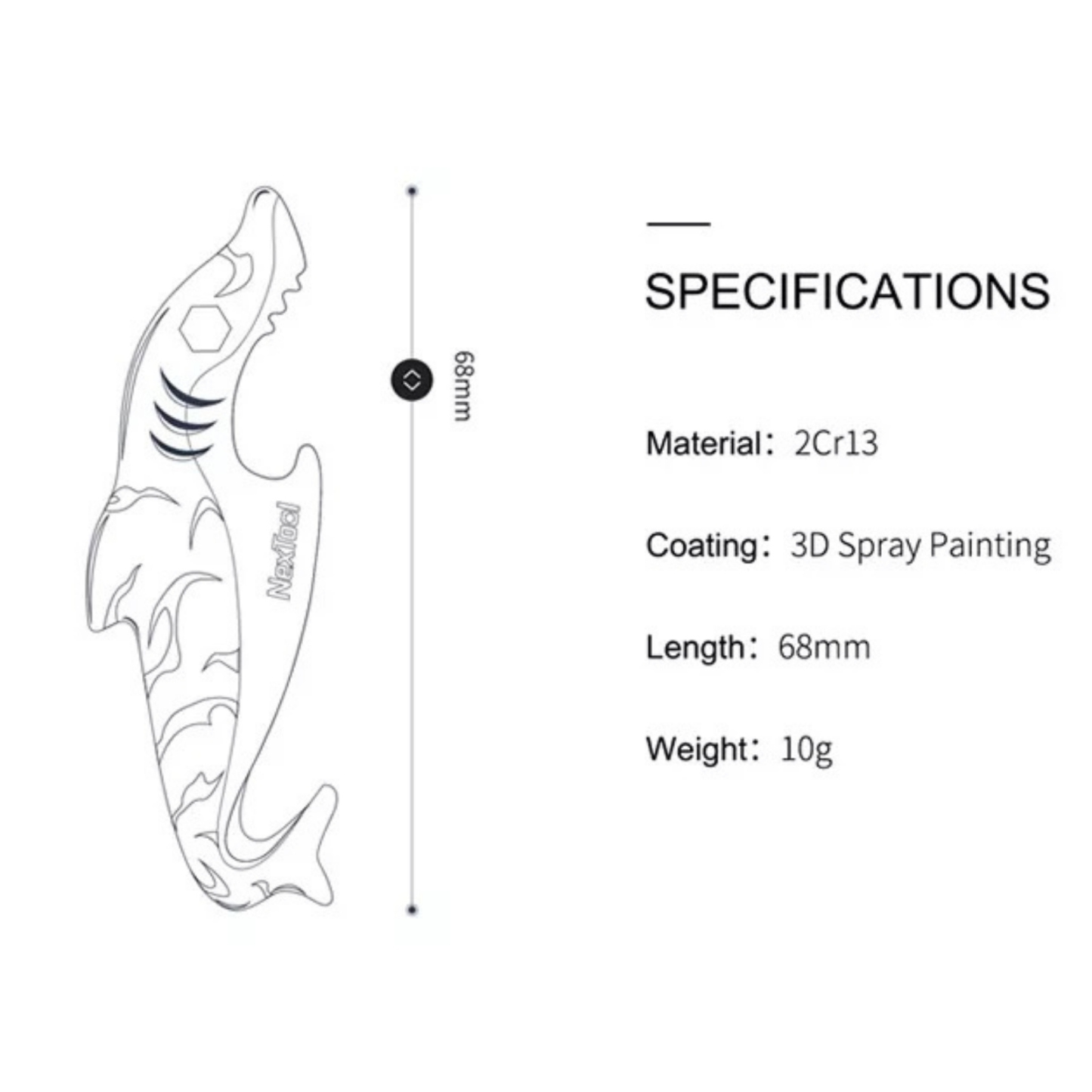 NexTool EDC Shark Tool KT5521