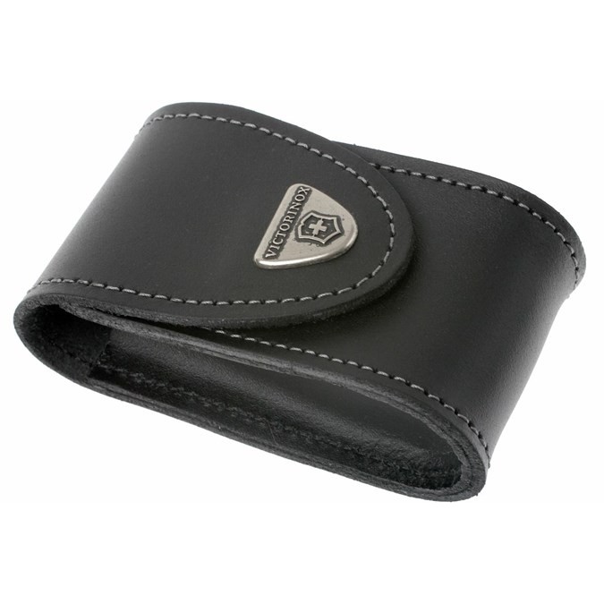 Victorinox Leather Pouch Black 5-8 Layers - 4.0521.3