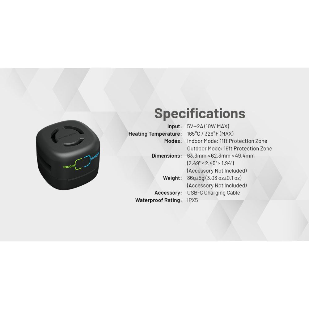 Nitecore EMR30 SE Portable Multipurpose Repeller