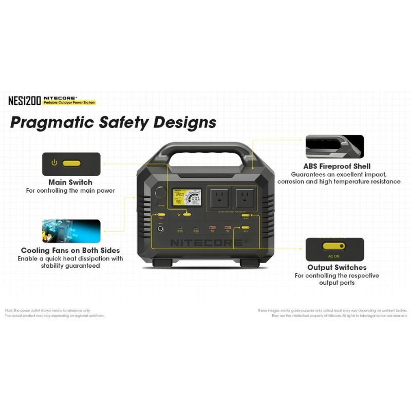 Nitecore NES1200 Portable Outdoor Power Station