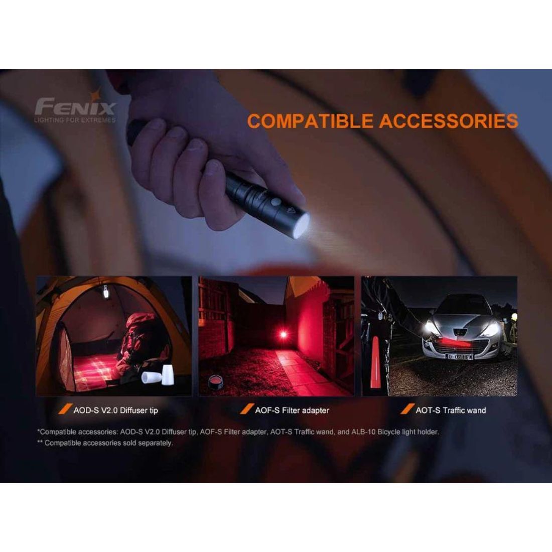 Fenix LD22 V2.0 Luminus SST20 800 Lumen Flashlight