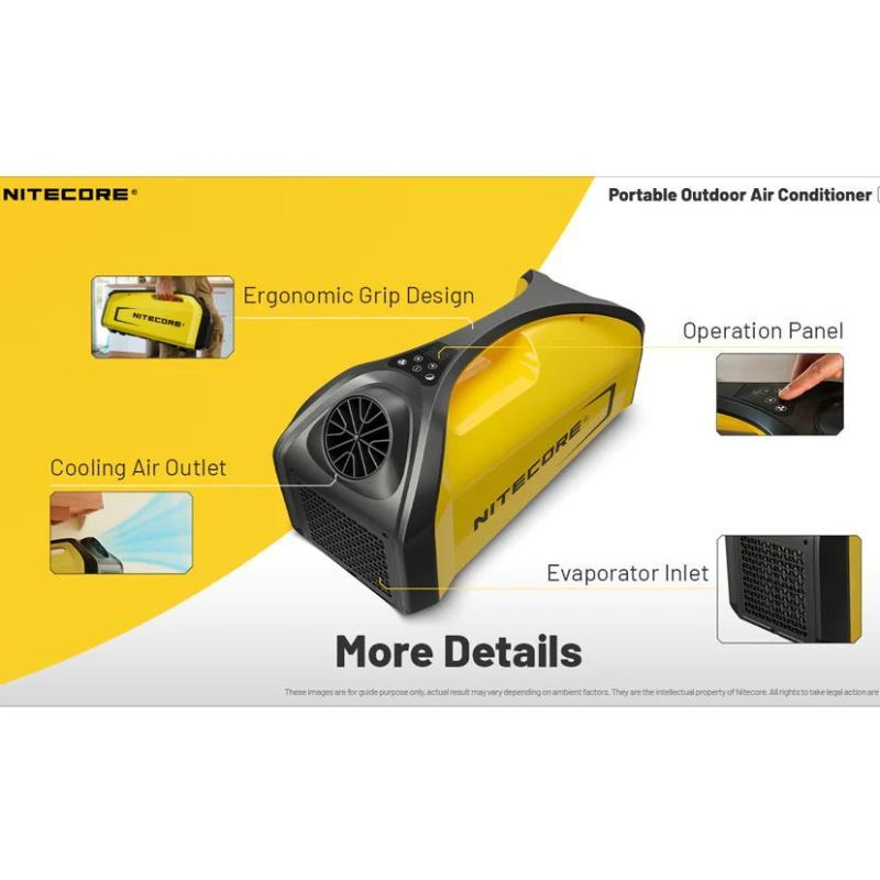 Nitecore Portable Outdoor Air Conditioner AC10
