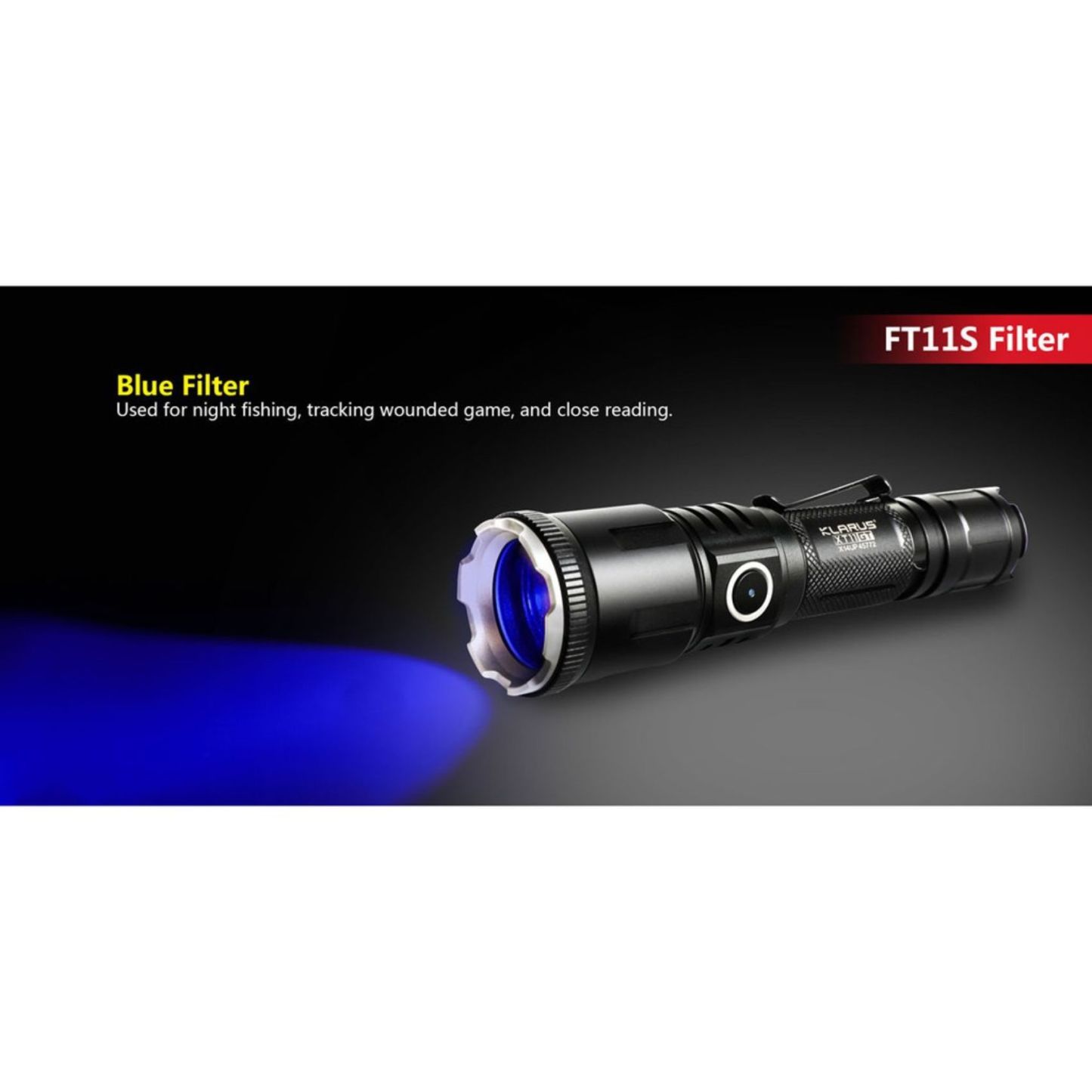 Klarus FT11S Flashlight Filter