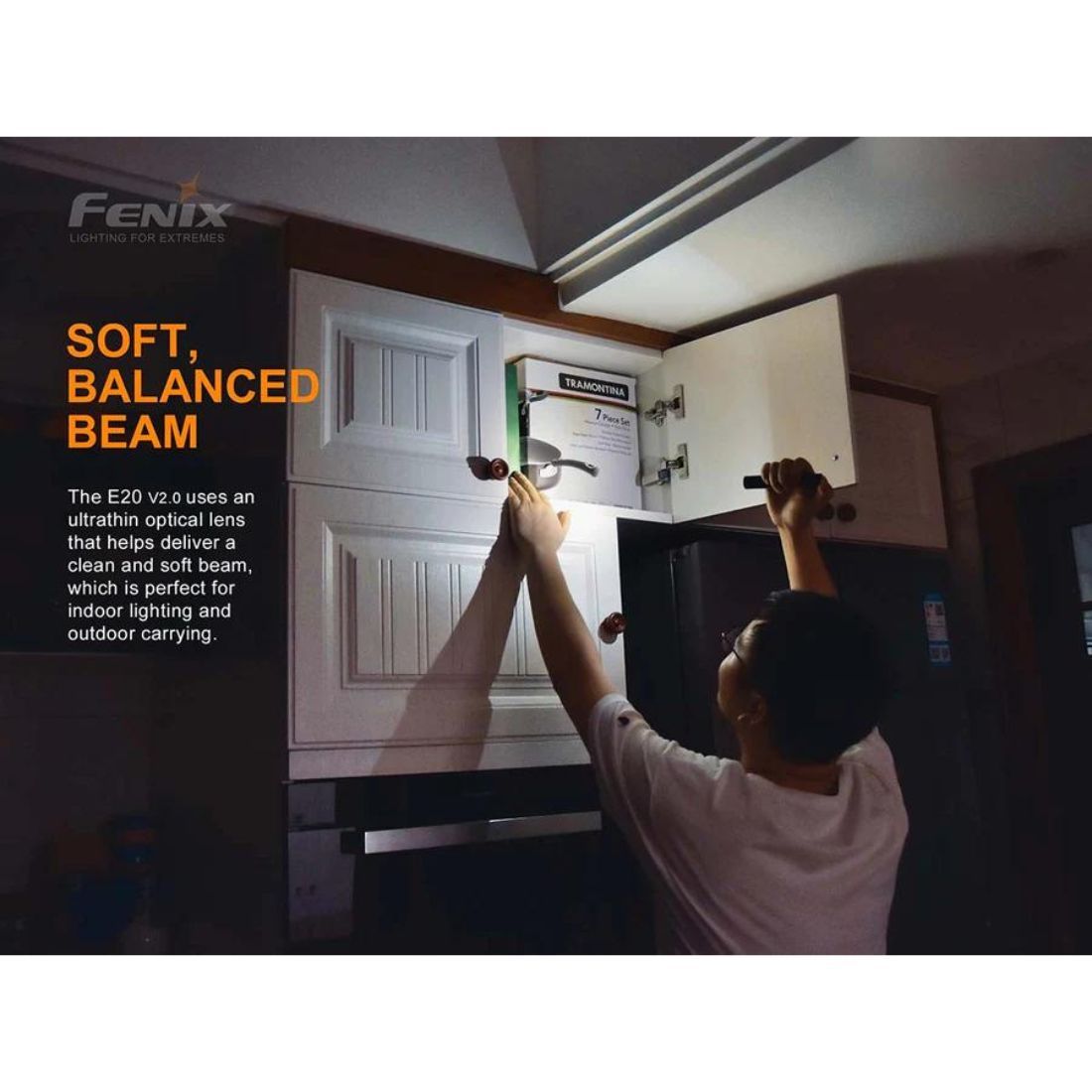 Fenix E20 V2.0 SST20 350 Lumen Flashlight