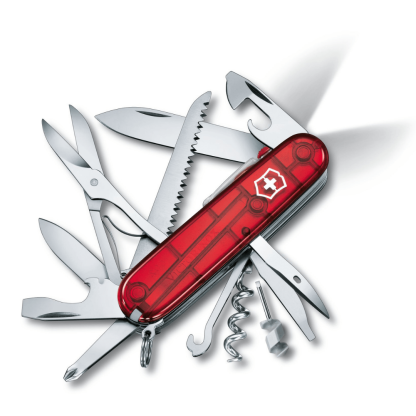 Victorinox Huntsman Lite Translucent Red 1.7915.T
