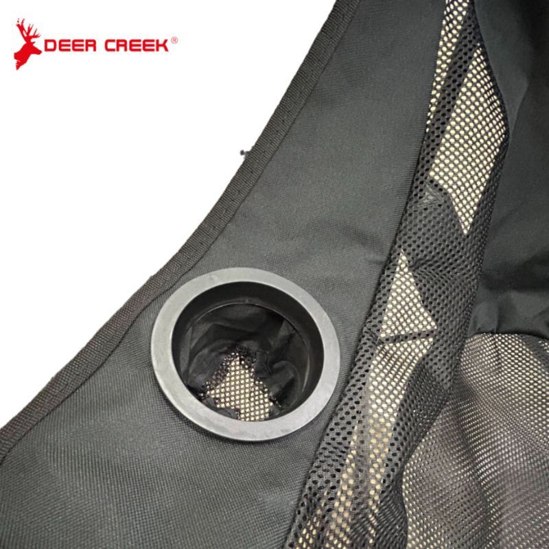 Deer Creek Folding Moon Chair with Arm Rest