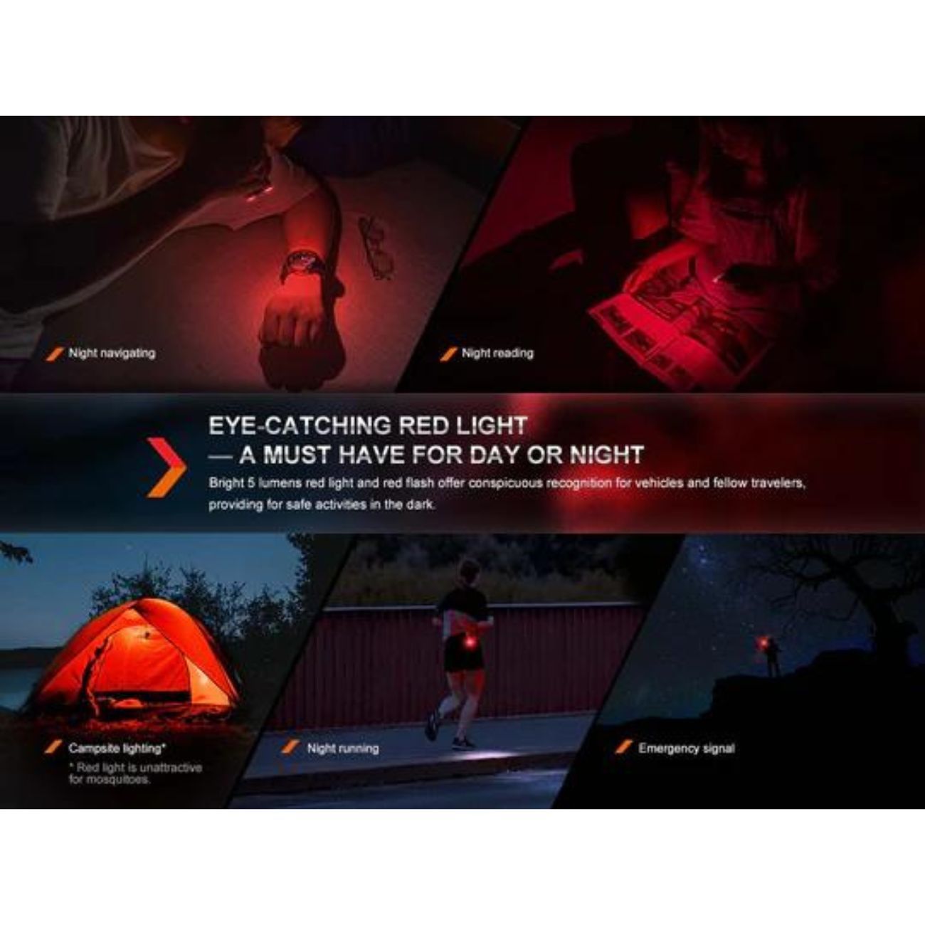 Fenix E-Spark 100 Lumen Keychain Flashlight Powerbank