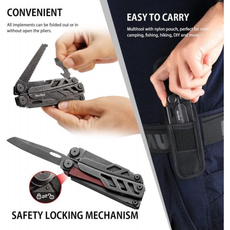 Nextool 16 In 1 Flagship Pro (Dark) Multitool NE20120