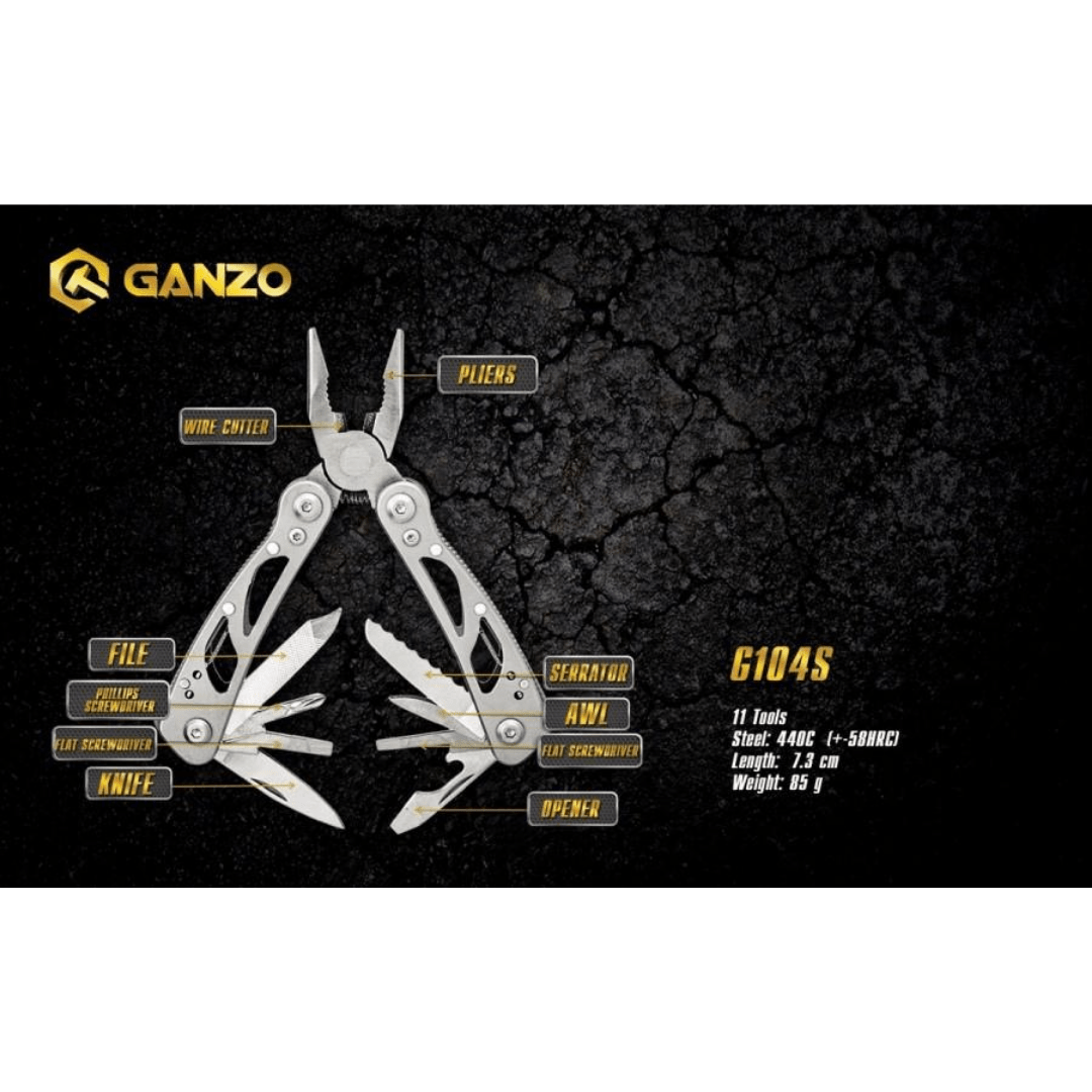 Ganzo G104S 440C Multitool