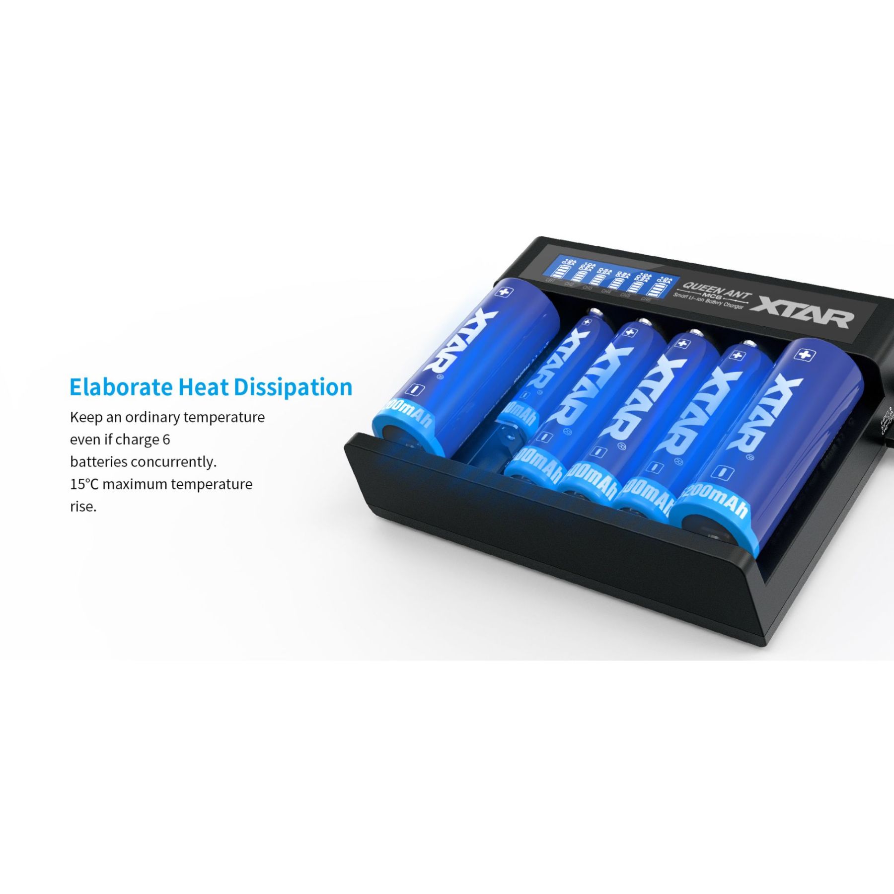 XTAR Queen Ant MC6II Charger
