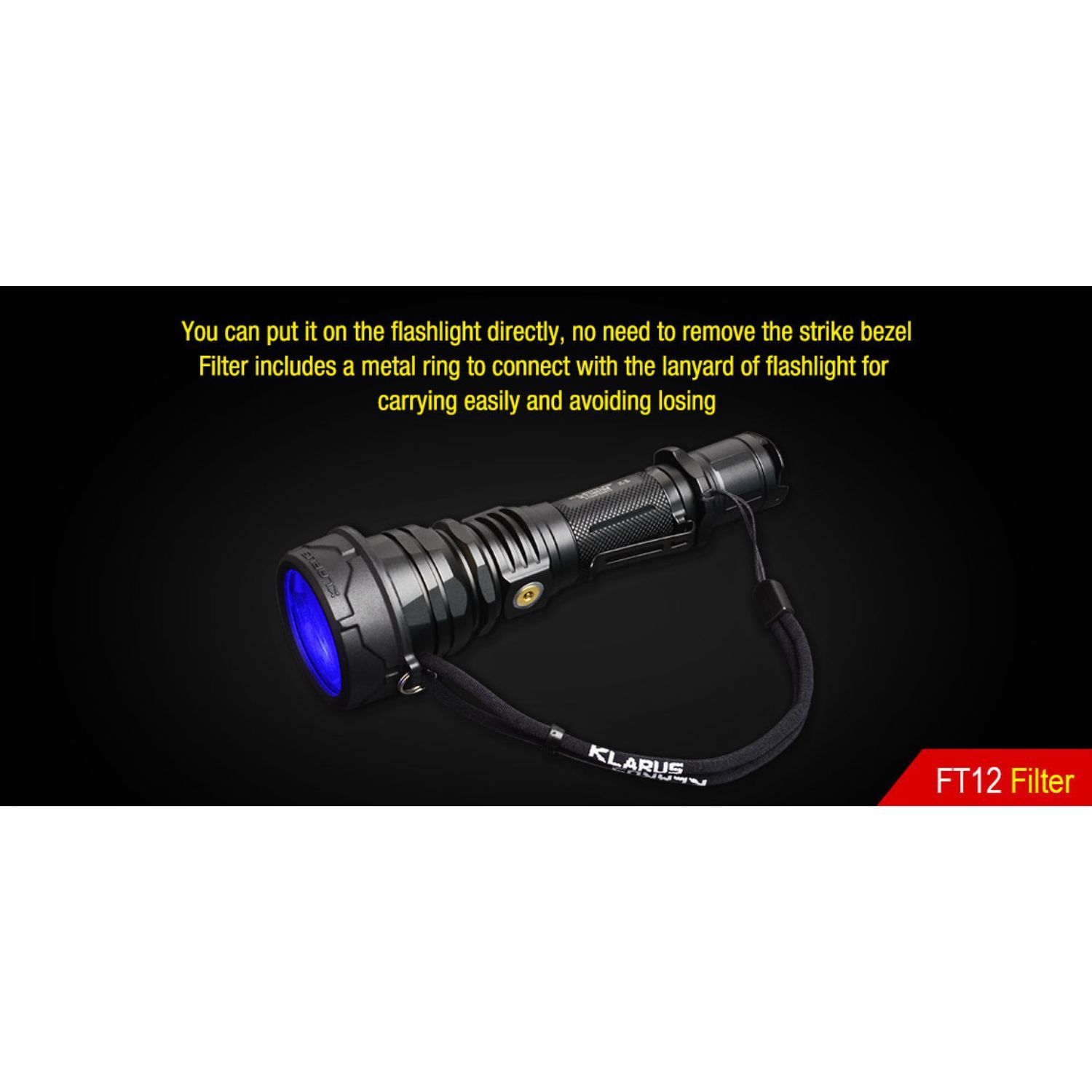 Klarus FT12 Filter for 45mm