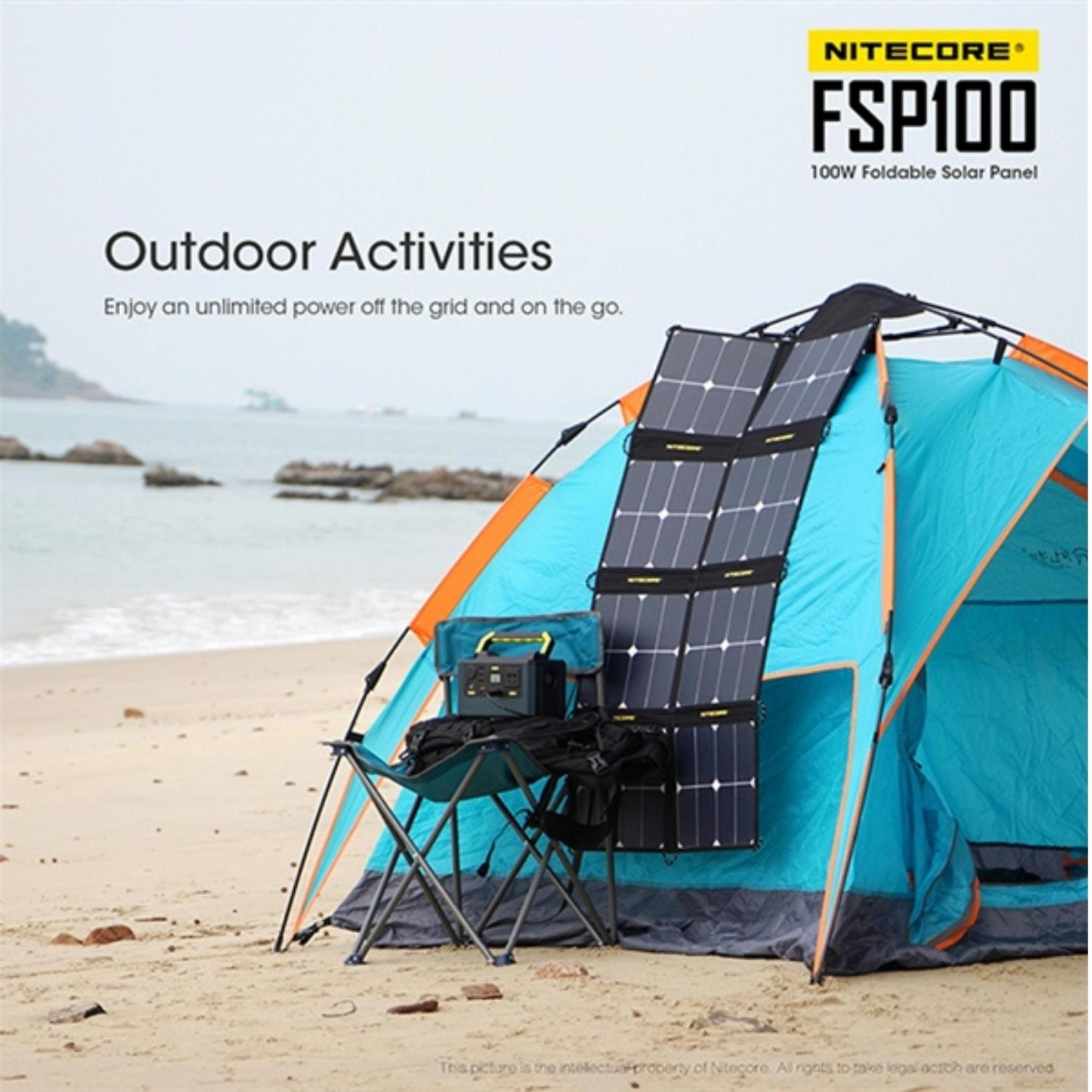 Nitecore FSP100 100 Foldable Solar Panel