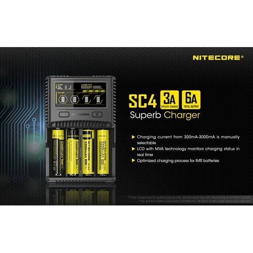 Nitecore SC4 Battery Charger