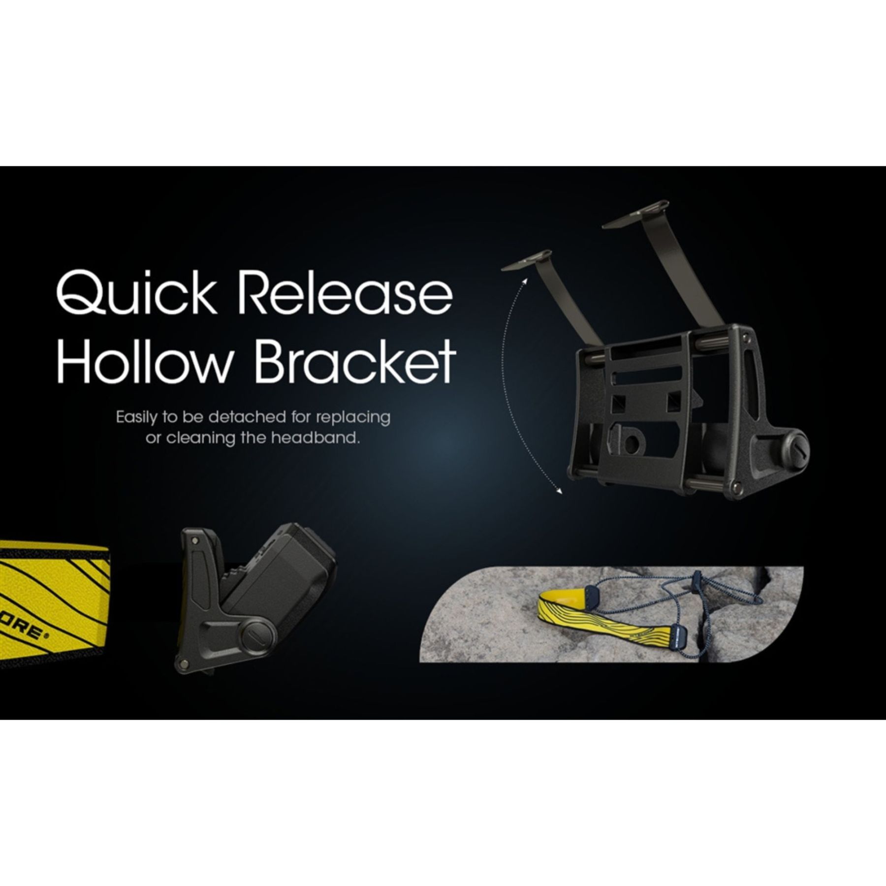 Nitecore NU25 400 Lumen Ultralight Rechargable Headlamp