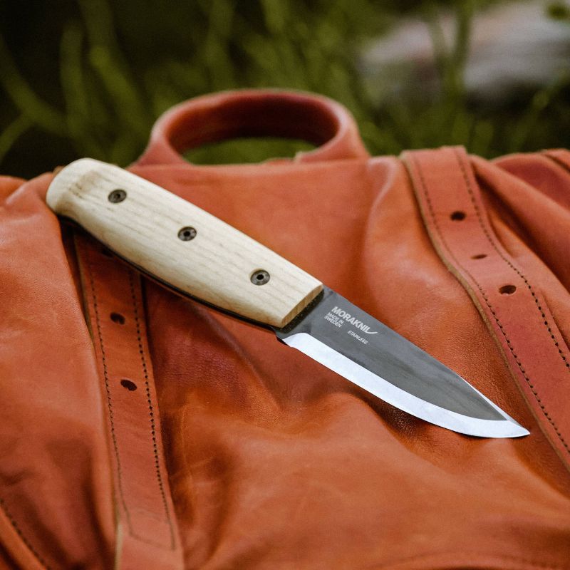 Morakniv Ash Wood With Black Blade S