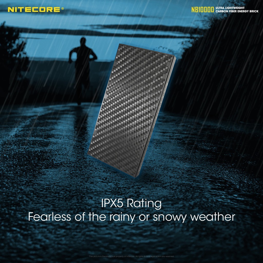 Nitecore NB10000 Gen II Quick USB/USB-C Charge Powerbank