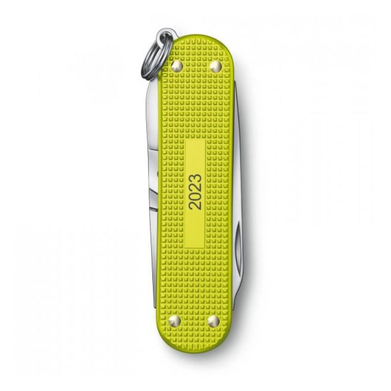 Victorinox Classic SD Alox Limited Edition 2023 Electric Yellow Multitool 0.6221.L23