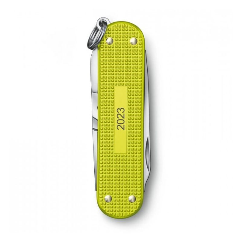 Victorinox Classic SD Alox Limited Edition 2023 Electric Yellow Multitool 0.6221.L23