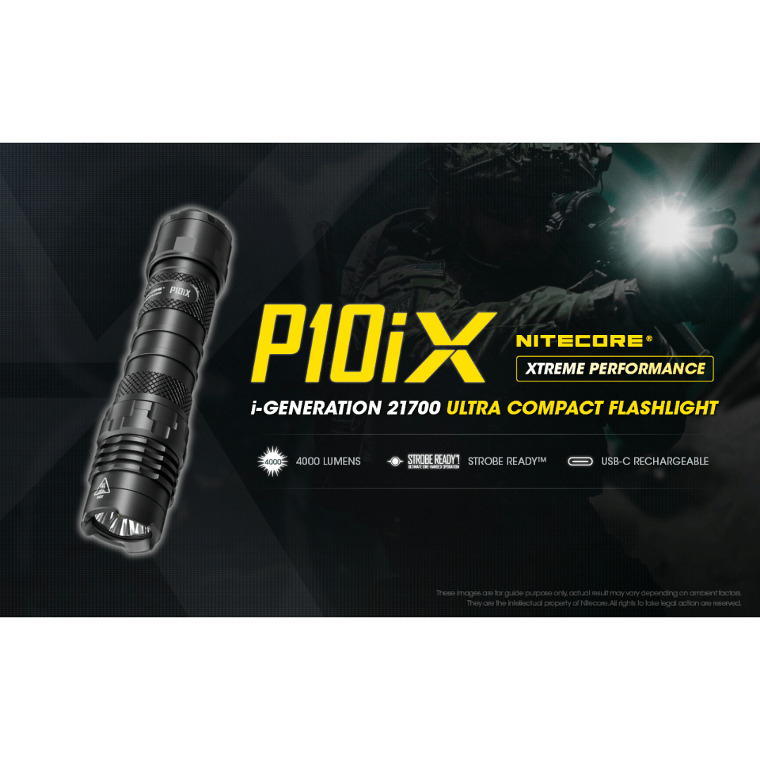 Nitecore P10iX 4000 Lumens Flashlight