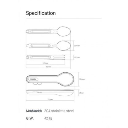 NexTool Stainless Steel Cutlery Set NE20133