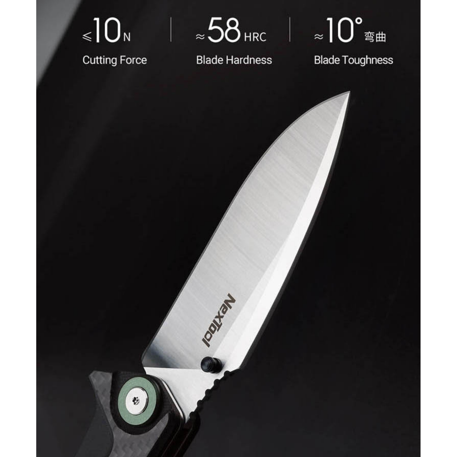 NexTool Multi Functional EDC 4 In 1 Multitool Knife NE20021