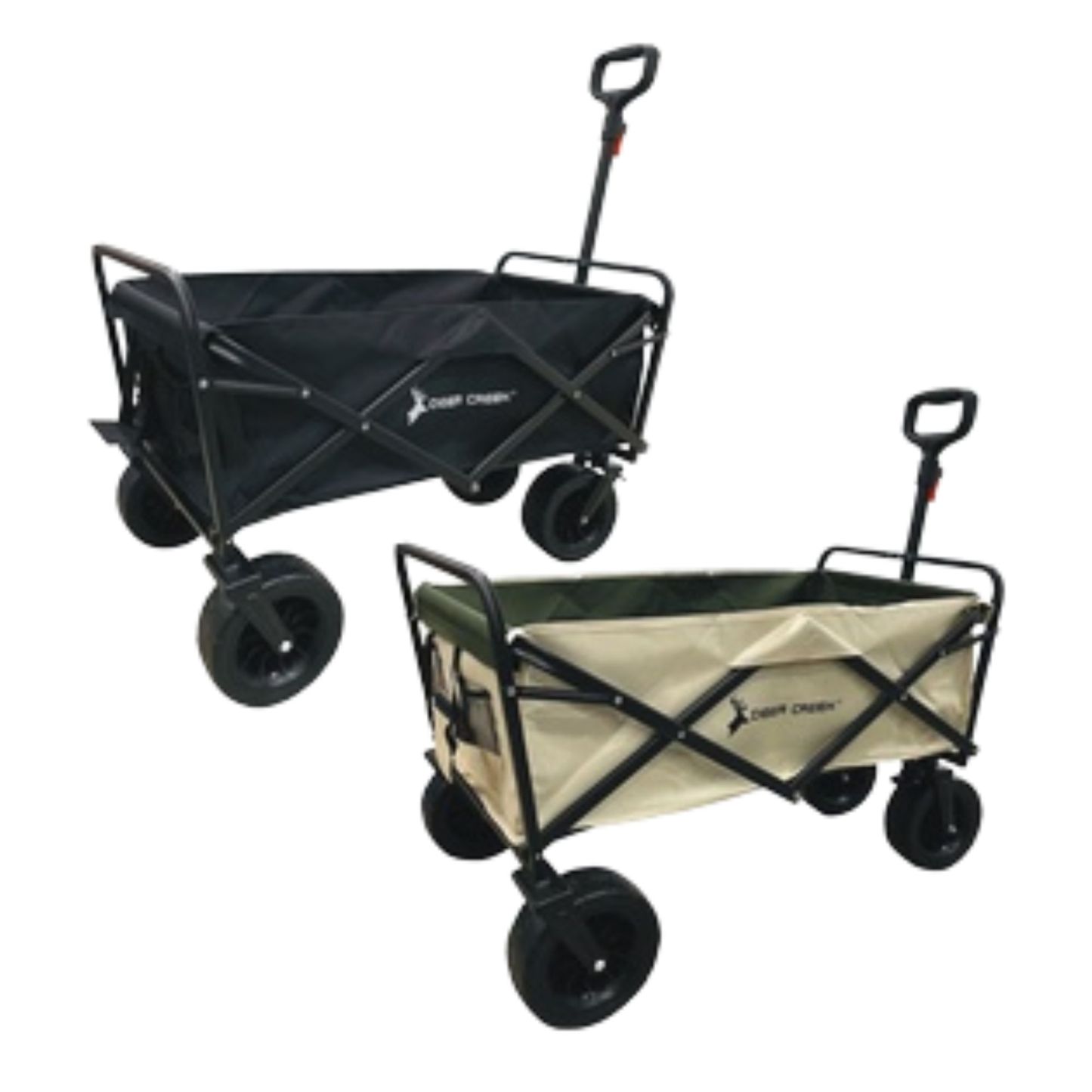 Deer Creek Big Wheel Foldable Wagon with Brake